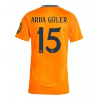 Real Madrid Arda Guler #15 Gostujuci Dres za Ženska 2024-25 Kratak Rukav